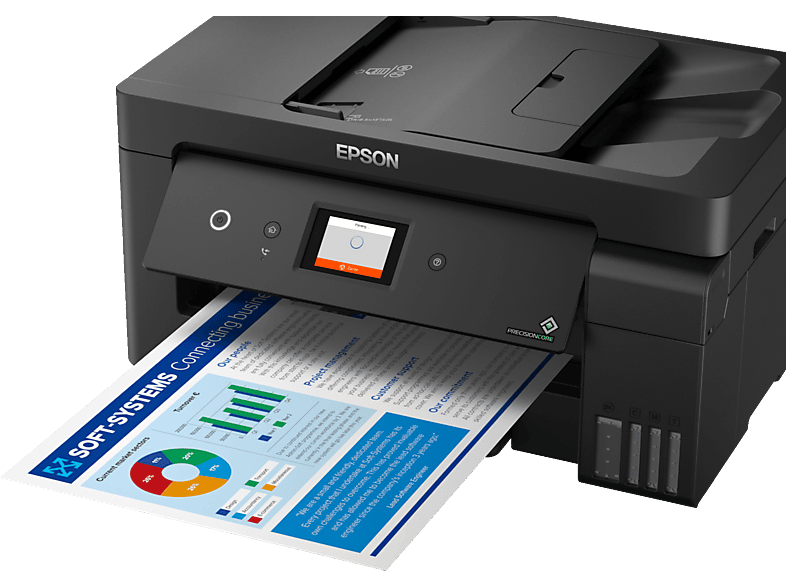 EPSON Eco Tank L14150  A3 Yazıcı+Tarayıcı+Fotokopi+Faks+Wi-fi Direct Tanklı Renkli Yazıcı Siyah_1