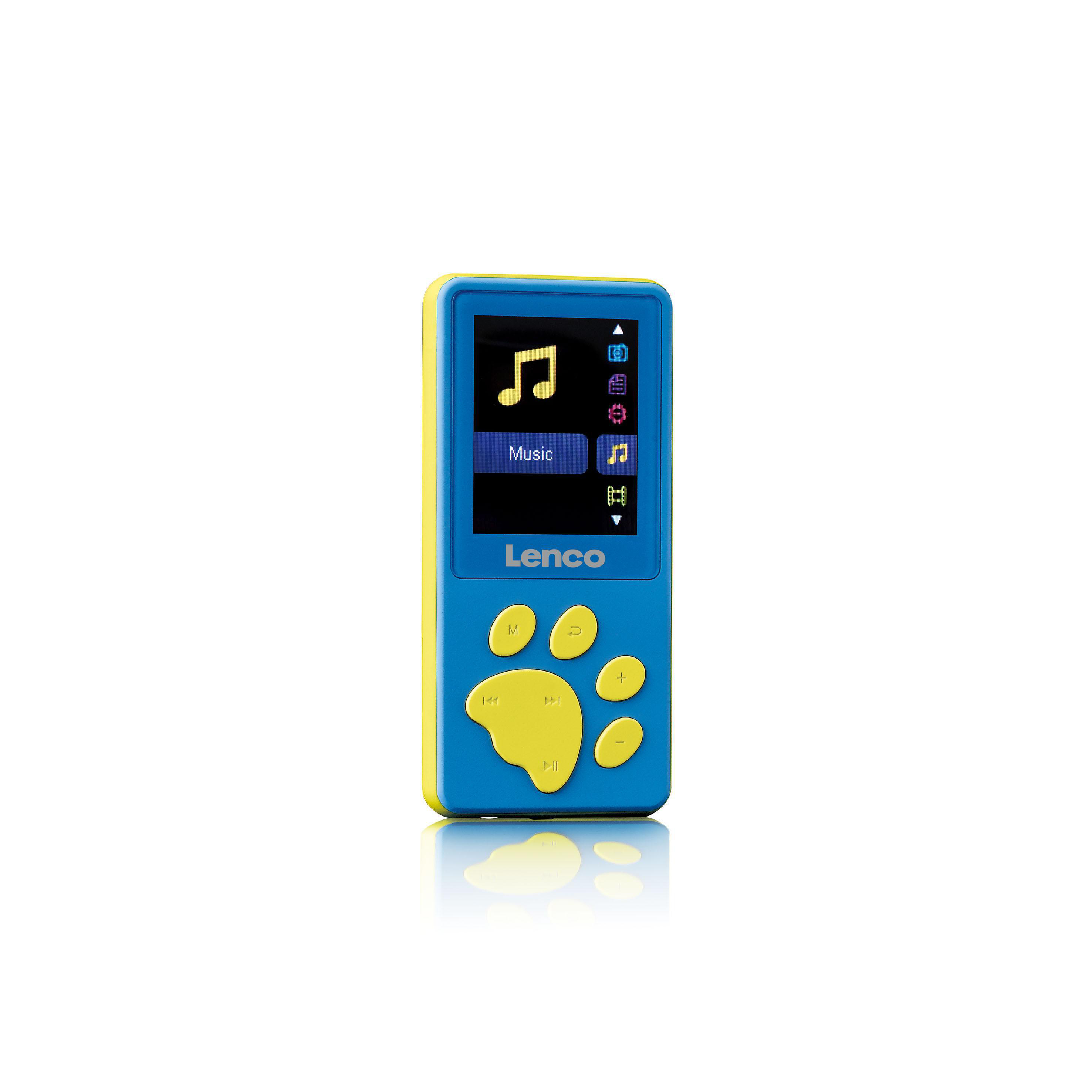 LENCO Xemio-560 MP3 Player 8 GB, Blau