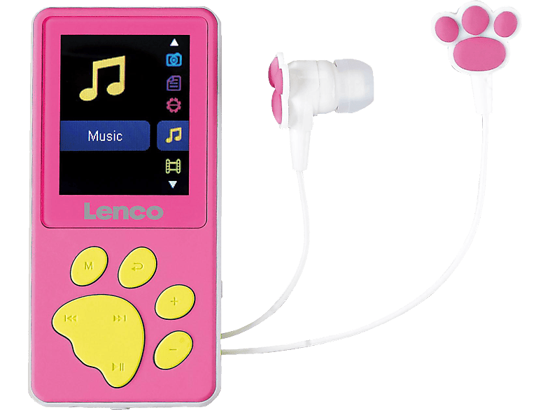 LENCO Xemio-560 MP3 Player 8 GB, Pink