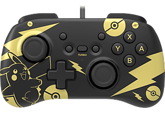 HORI Pokémon: Pikachu Black & Gold - Controller (Nero, Oro)