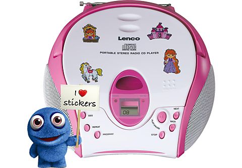 CD Player LENCO SCD-24 PK KIDS CD Player, Pink | MediaMarkt