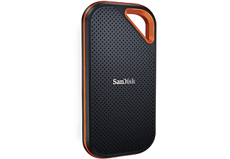 SANDISK Extreme PRO Portable  Festplatte, 1 TB SSD, extern, Grau/Orange