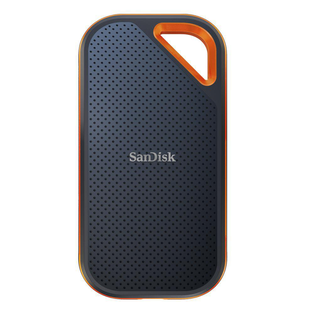 SANDISK Extreme PRO Portable TB SSD, Grau/Orange extern, 1 Speicher