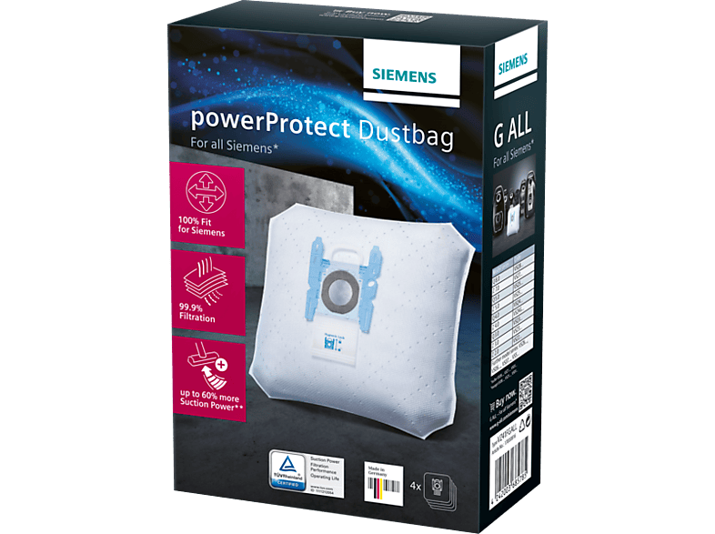 Power protect online dustbag