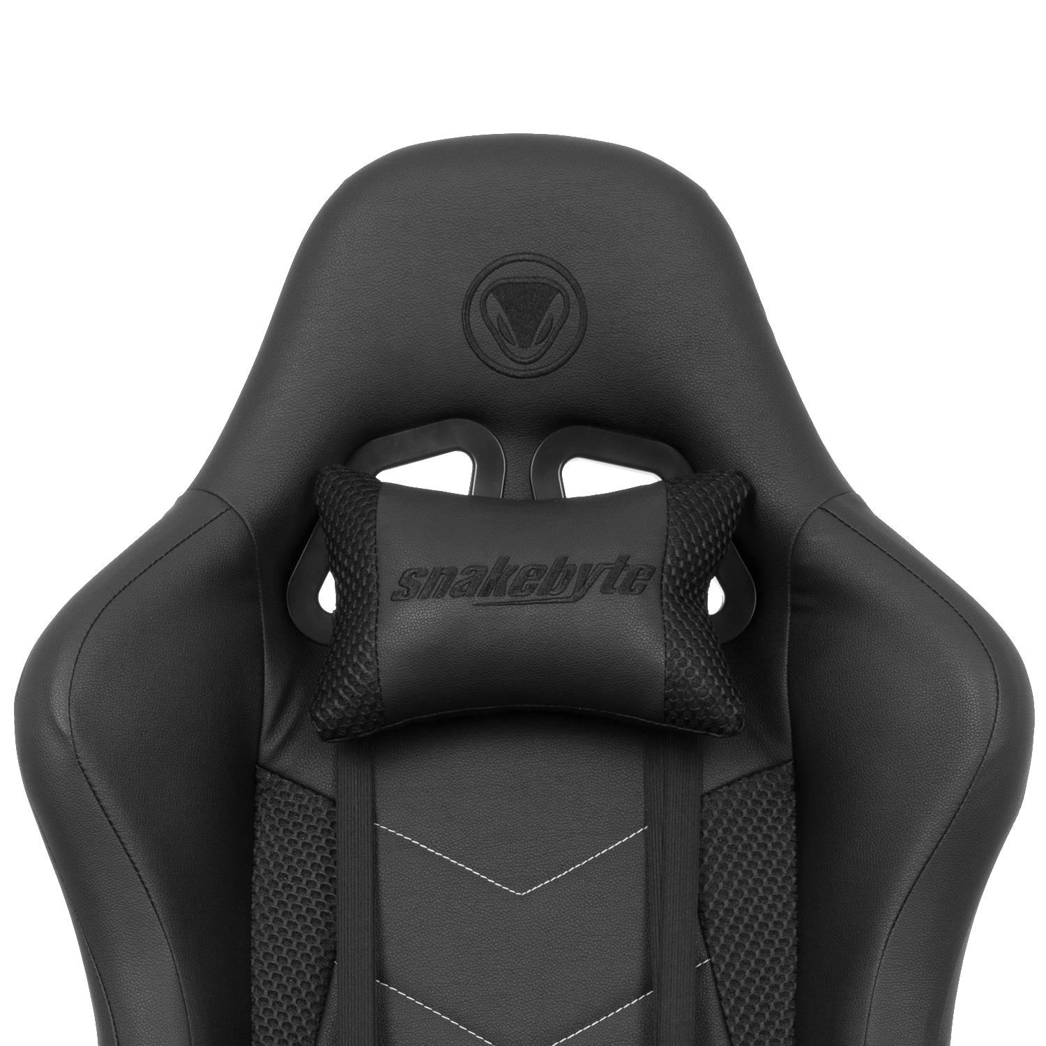 SNAKEBYTE Gaming Seat EVO (Black) Gaming Stuhl, Schwarz