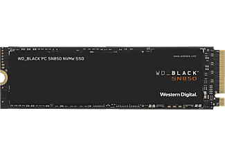 WESTERN DIGITAL BLACK SN850 NVMe - Festplatte (SSD, 2 TB, Schwarz)