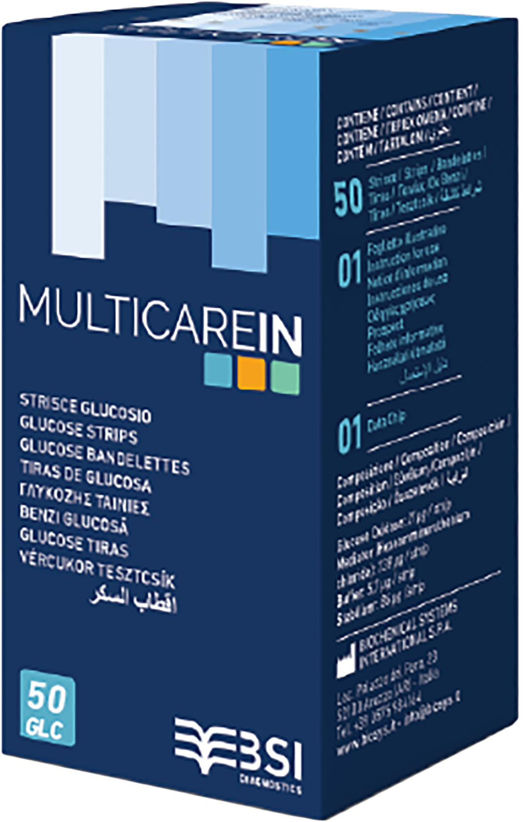 BIOCHEMICAL MULTICARE IN Vércukortesztcsík 50db