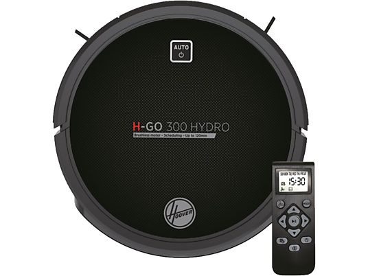 HOOVER HGO320H 011 H-GO 300 HYDRO - Aspirateur et laveur robot (Noir)