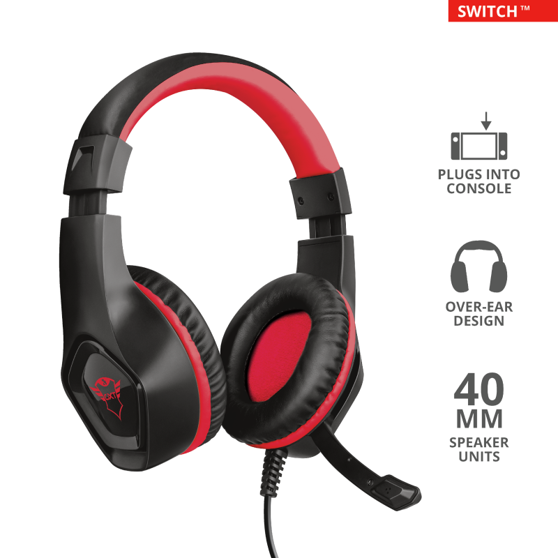 TRUST Casque gamer GXT404R Rana Switch (23439)