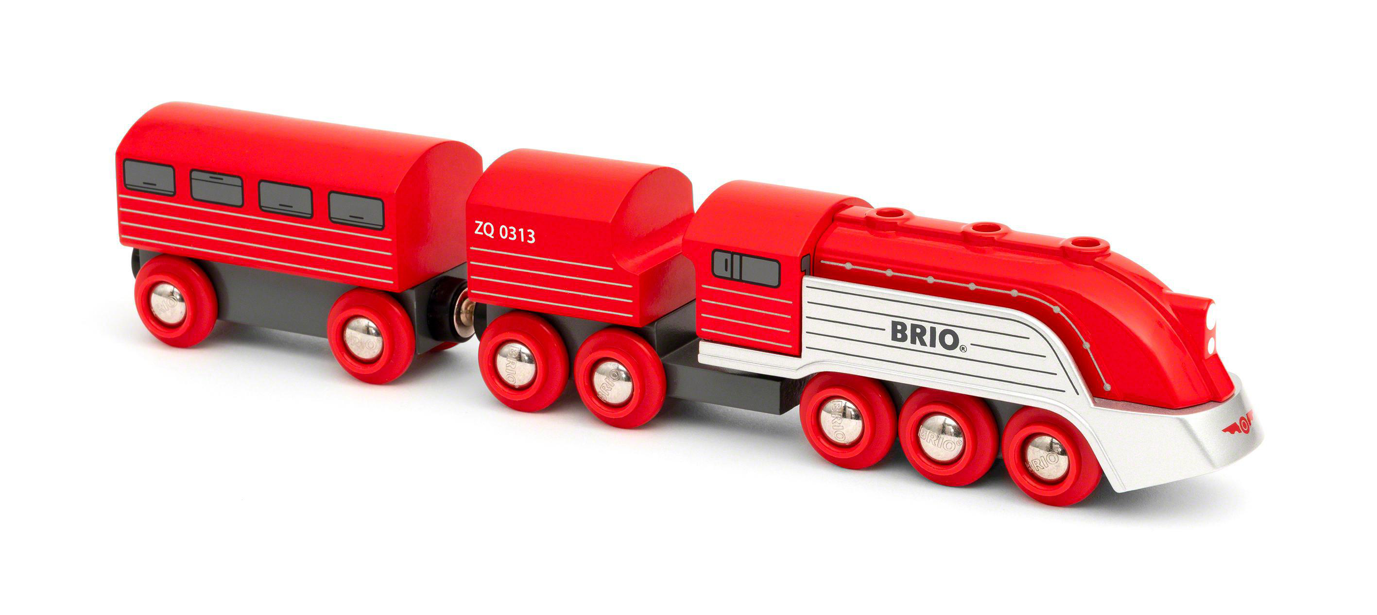 BRIO Highspeed-Dampfzug Spielzeugzug Rot