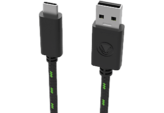 SNAKEBYTE CHARGE:CABLE SX PRO - USB-C Kabel (Schwarz/Grün)
