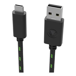 SNAKEBYTE CHARGE:CABLE SX PRO - Câble USB-C (Noir/Vert)