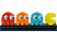 Pac-Man Icons 3D hangulatvilágítás