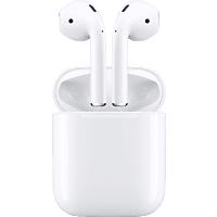 APPLE AirPods mit Ladecase (2. Generation), In-ear Kopfhörer Bluetooth Weiß