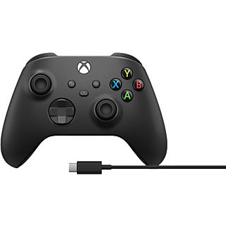 MICROSOFT Xbox - Wireless Controller + USB-C Kabel (Schwarz)