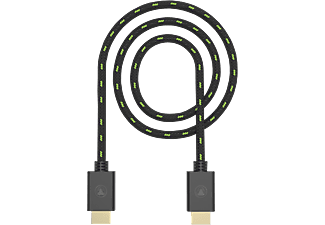 SNAKEBYTE HDMI:CABLE SX 4K - HDMI Kabel (Schwarz/Grün)