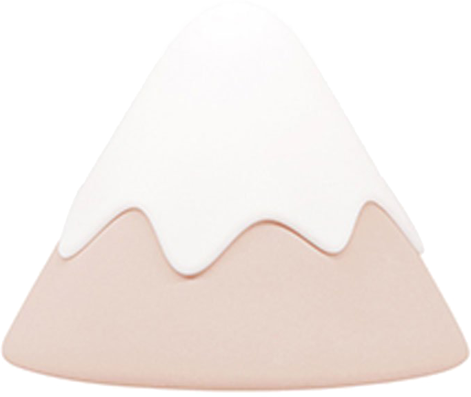 ALLOCACOC DH0070PK/SNMTLP Havas hegycsúcs éjszakai fény, Rózsaszín