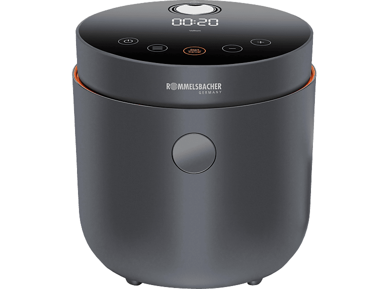 ROMMELSBACHER MRK 500 Risa Reiskocher (500 Watt, Graphitgrau)