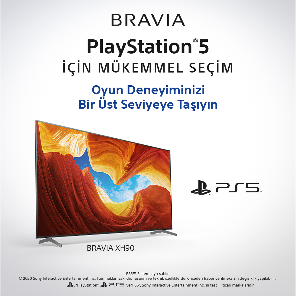 SONY 65XH9077 65'' 164 Ekran Uydu Alıcılı Android Smart 4K Ultra HD LED TV
