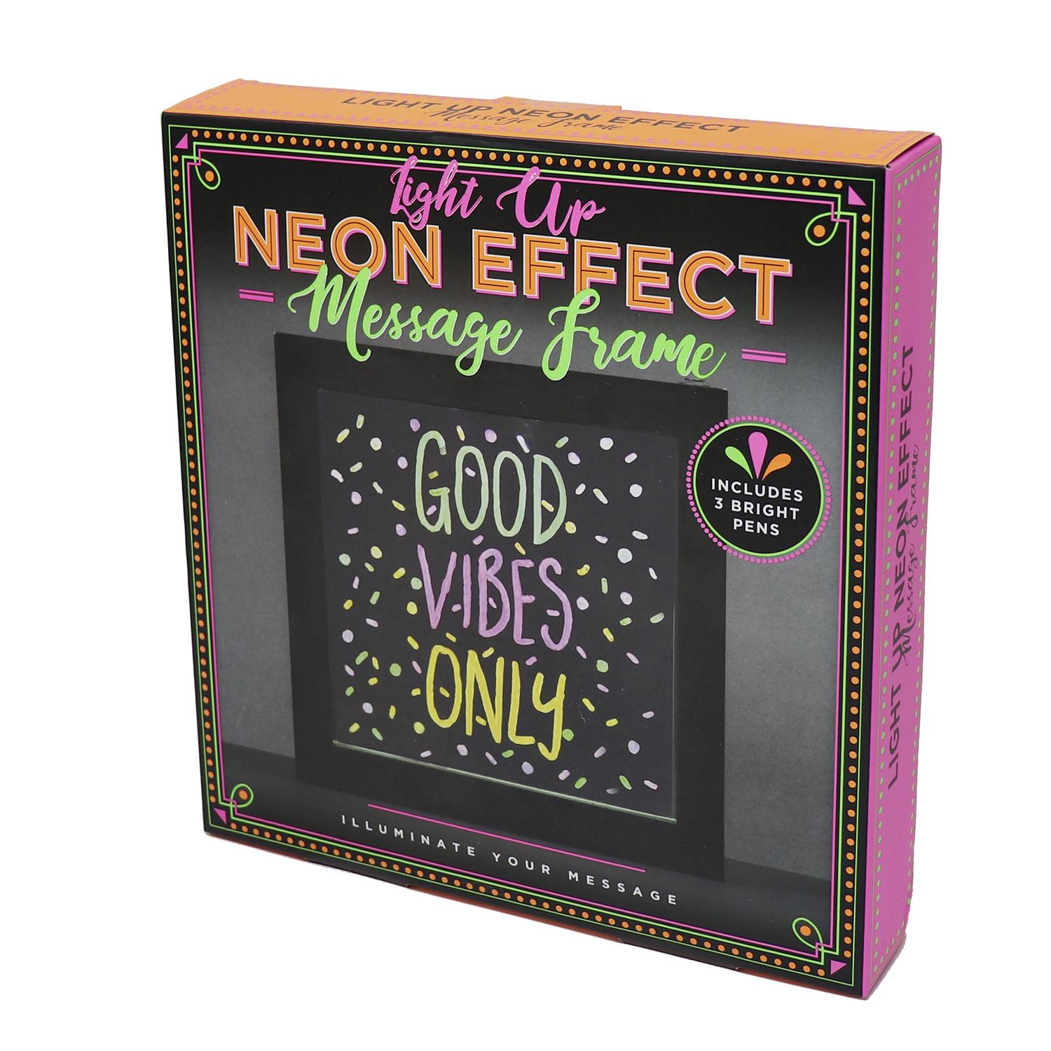 Light Frame Message Up CREATIONS FIZZ Merchandise Effect Neon