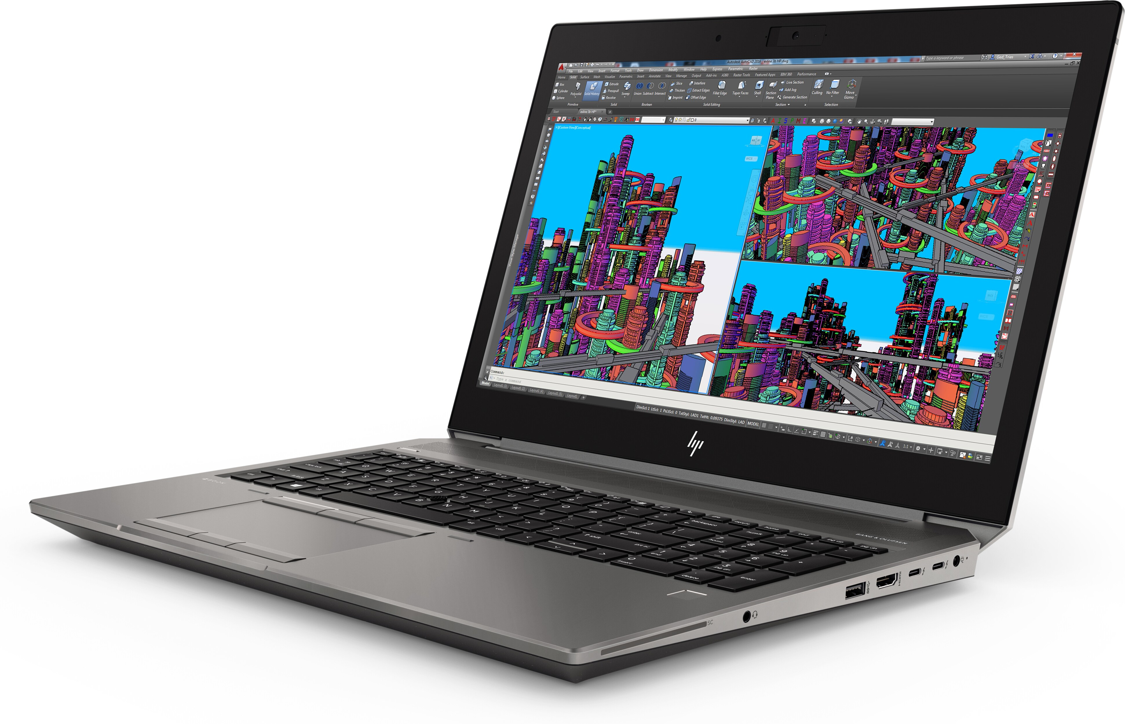 HP - B2B ZBook 15 G5 - 15,6 Zoll - Intel® Core™ i7 i7-8850H - 16 GB - 256 GB
