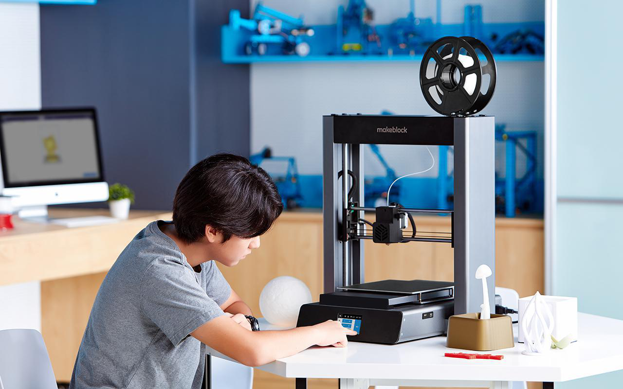 MAKEBLOCK MCREATE 3D-Drucker, Schwarz