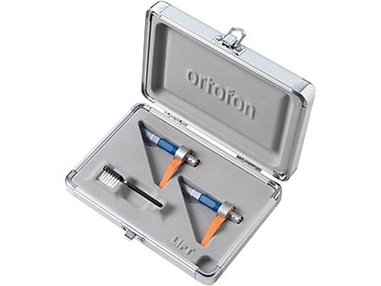 ORTOFON Concorde MKII Twin DJ - Cellules magnétiques (Gris/Bleu/Orange)