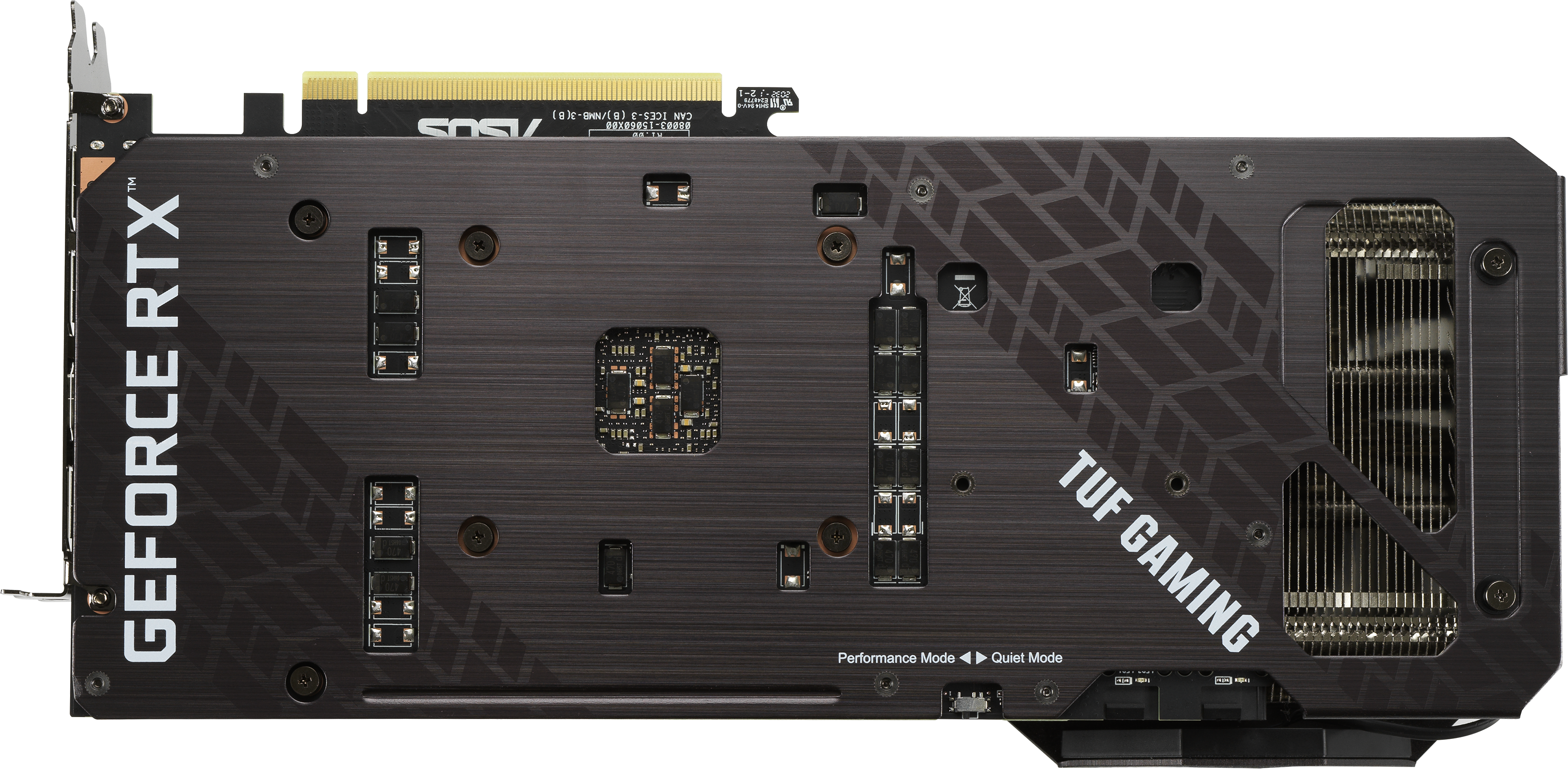 ASUS Grafikkarte TUF Gaming GeForce RTX 3070 OC, TUF-RTX3070-O8G-GAMING, 8GB (90YV0FQ6-M0NA00)
