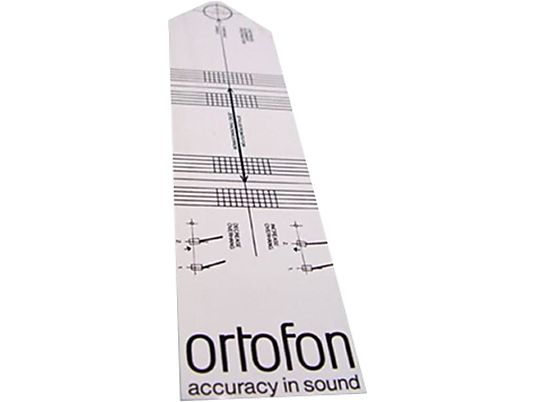 ORTOFON Alignment Tool - Adattatore T4P (Bianco/Nero)