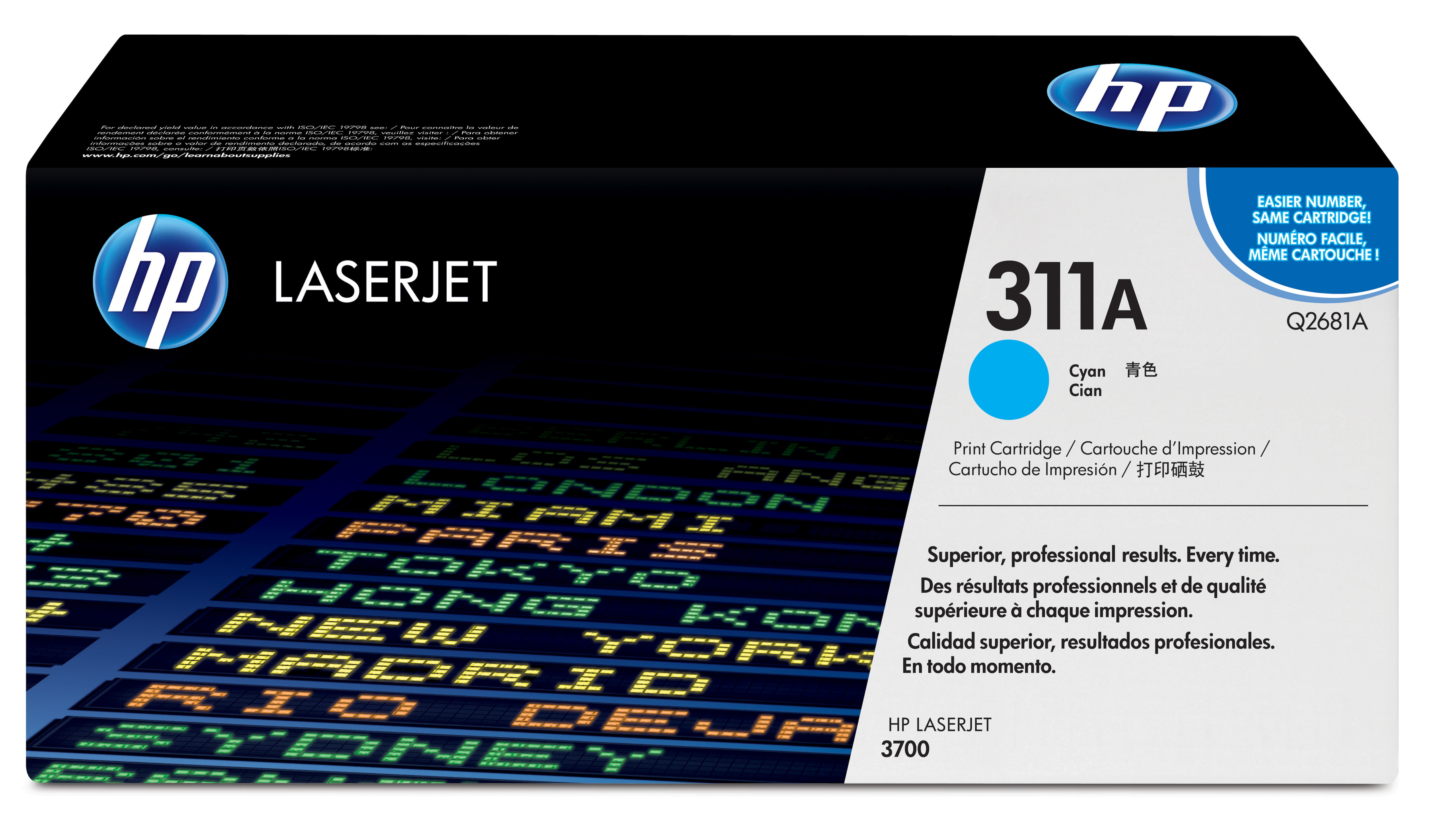 Tóner - HP 311A LaserJet, Cian, Q2681A