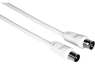 HAMA 00205030 - Antennen-Kabel (Weiss)