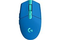 LOGITECH G305 - Mouse per gaming, Senza cavi, Ottica con LED, 12000 dpi, Blu