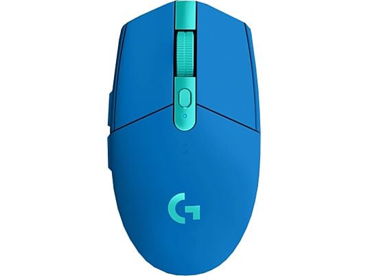 LOGITECH G305 - Gaming Maus, Kabellos, Optisch mit Leuchtdioden, 12000 dpi, Blue