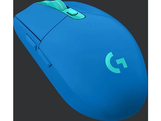 LOGITECH G305 - Gaming Maus, Kabellos, Optisch mit Leuchtdioden, 12000 dpi, Blue