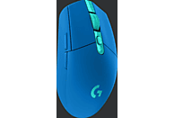 LOGITECH Gaming Maus G305 Lightspeed, 12000dpi, Kabellos, Blau