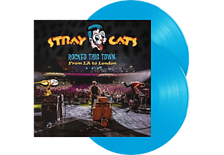Stray Cats - Rocked This Town: From LA to London (180 Gram Edition) (Light Blue Vinyl) (Vinyl LP (nagylemez))