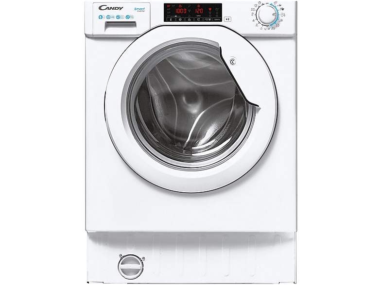 Lavadora Infiniton Wmn88 Blanca 8kg 1400rpm Clase B 15 Programas Funcion  Vapor Display Inicio Diferido