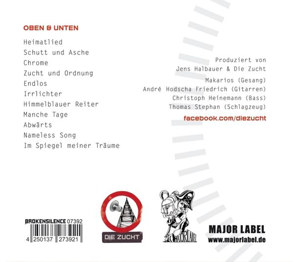 Die Zucht - Heimatlied  - (CD)