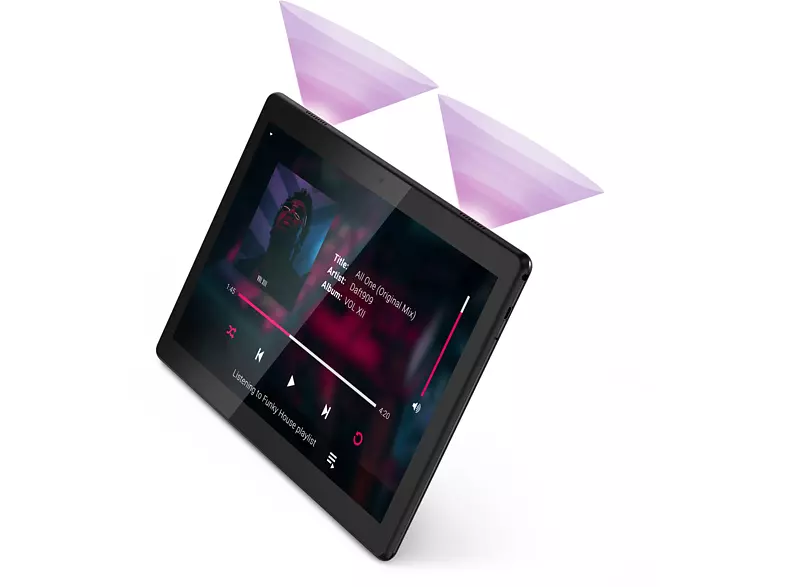 LENOVO Tablette M10 TB-X505F 10.1" 32 GB Noir + Cover (ZA4G0035SE)