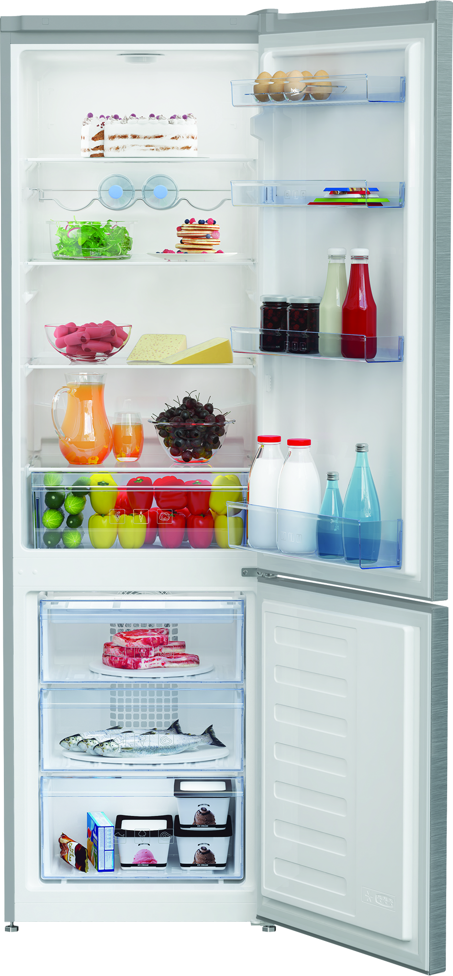 BEKO Frigo-congélateur F (RCHA300K30XBN)