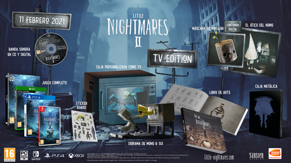 Xbox One Little Nightmares 2 TV Edition