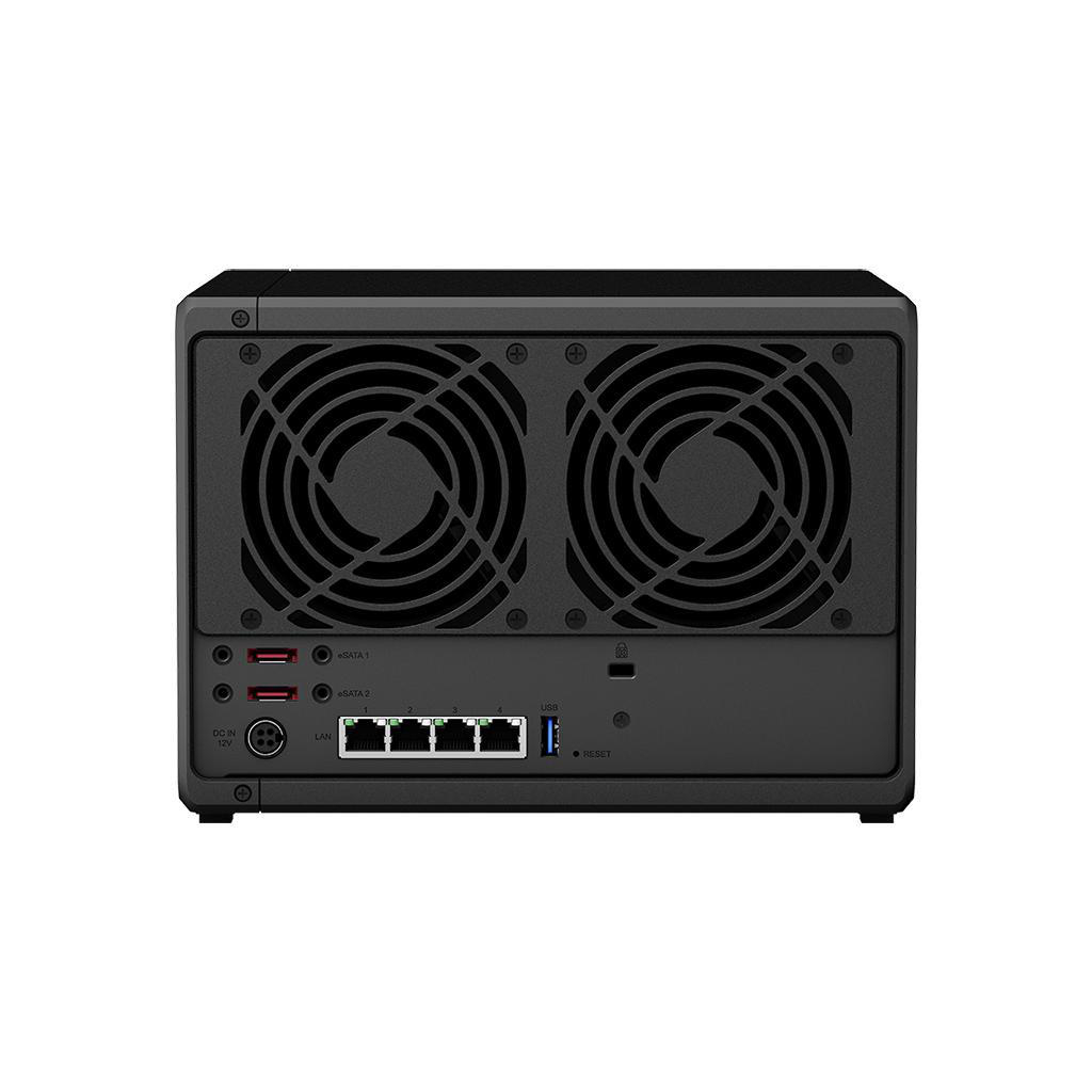 SYNOLOGY DiskStation DS1520+ NAS 3,5 Zoll Anzahl Festplattenschächte: 5 Schwarz}