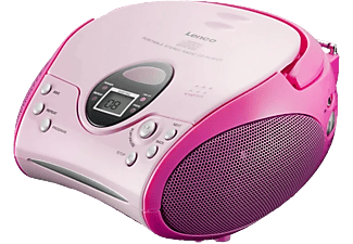 LENCO SCD-24 - Radio portatile (Rosa)