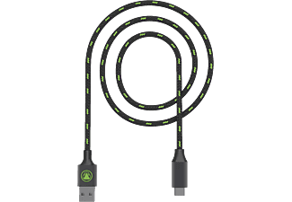 SNAKEBYTE Charge&Data - Ladekabel (Schwarz/Grün)