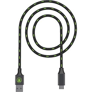 SNAKEBYTE Charge&Data - Câble de charge (Noir/Vert)
