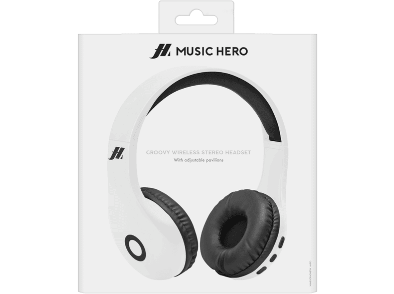 SBS MHHEADPHONBTW Music Hero Bluetooth fejhallgat feh r