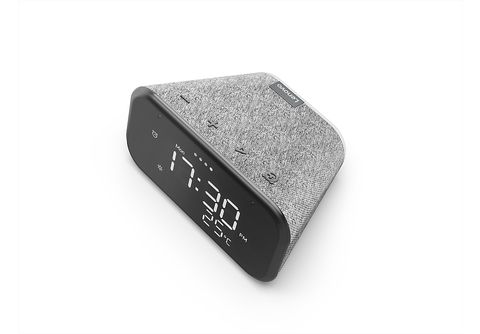 Reloj despertador inteligente  Lenovo Smart Clock Essential, 4GB RAM,  Bluetooth y WiFi, Flash 512MB, Gris