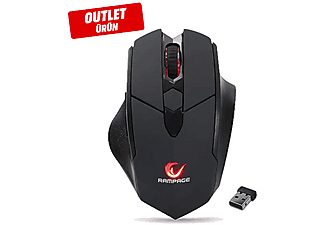 RAMPAGE SMX R12 Hawker 4800DpI Gaming Kablosuz Mouse Siyah Outlet 1182235