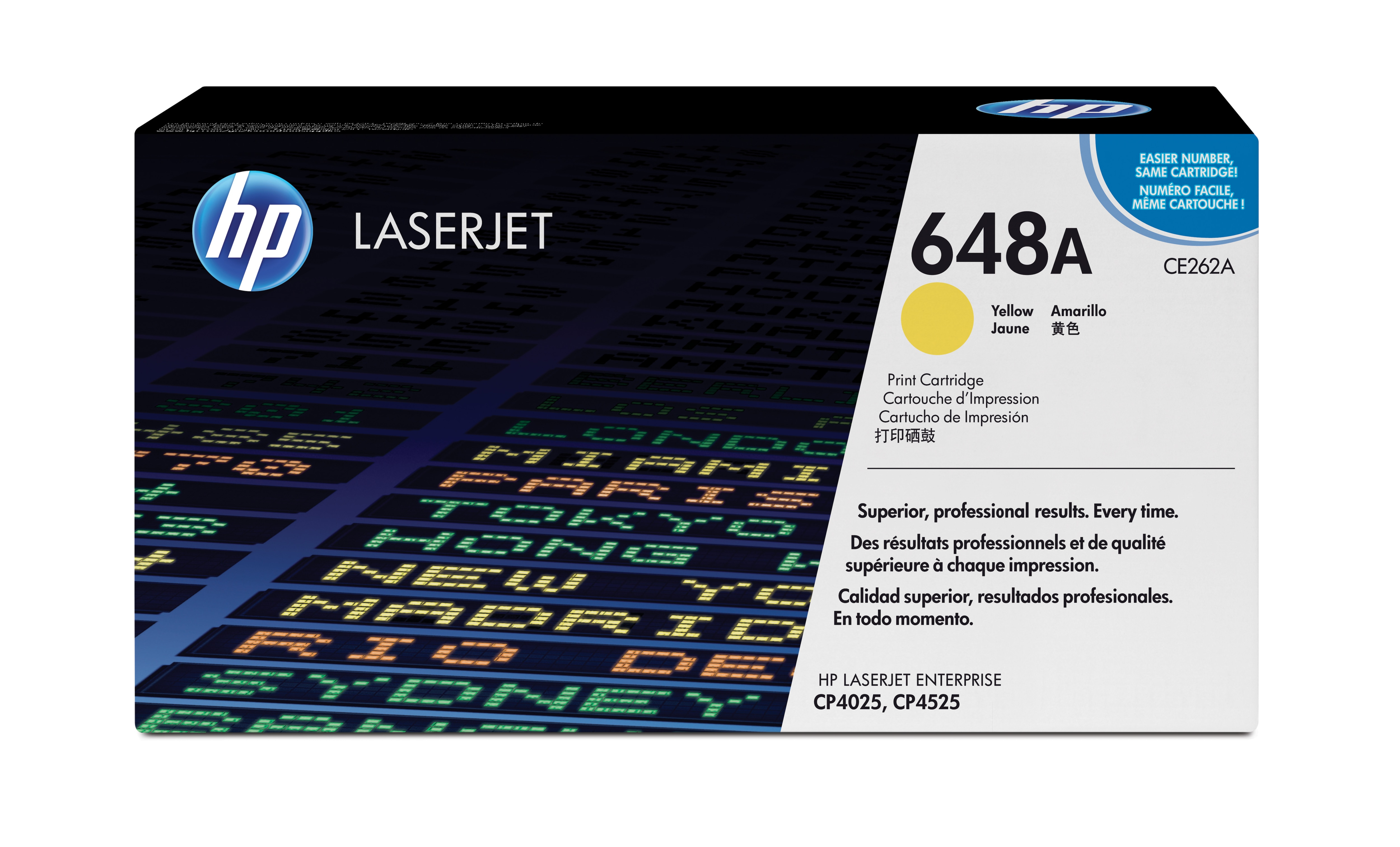 HP 648A - Amarillo - original - LaserJet - cartucho de tóner (CE262A )