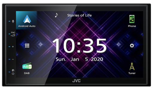 JVC KW-M565DBT Multimedia Receiver